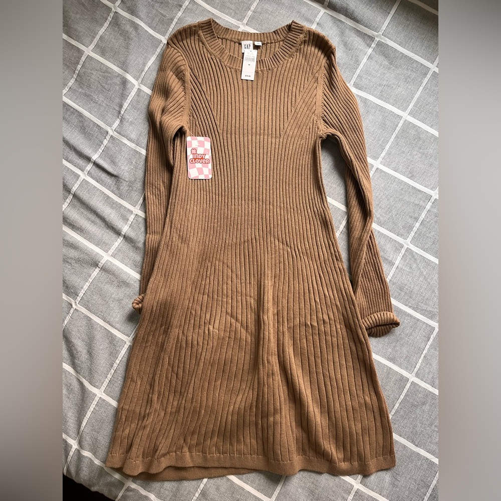 Gap knit sweater dress. Never worn.